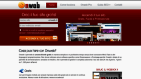 What Onweb.it website looks like in 2024 