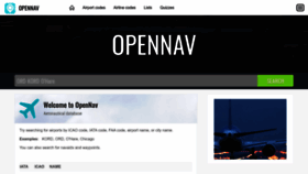 What Opennav.com website looks like in 2024 