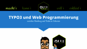 What Olli-machts.de website looks like in 2024 