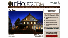 What Oldhouses.com website looks like in 2024 