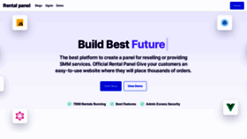 What Officialrentalpanel.com website looks like in 2024 