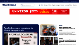 What Osaogoncalo.com.br website looks like in 2024 