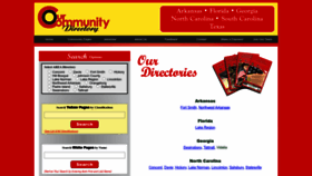 What Ourcommunitydirectory.com website looks like in 2024 