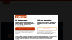 What Outdoor-magazin.com website looks like in 2024 