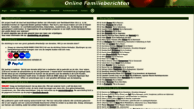 What Online-familieberichten.nl website looks like in 2024 