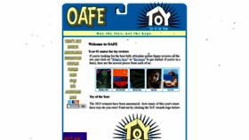 What Oafe.net website looks like in 2024 
