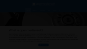 What Openmediavault.org website looked like in 2024 (1 year ago)