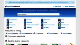 What Ogloszenialomianki.pl website looks like in 2024 