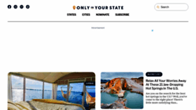 What Onlyinyourstate.com website looks like in 2024 