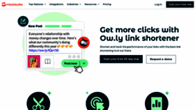 What Ow.ly website looks like in 2024 