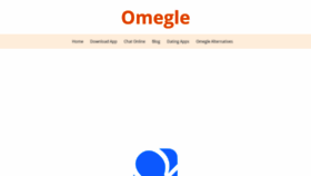 What Omegle.onl website looks like in 2024 