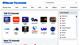 What Online-television.net website looks like in 2024 