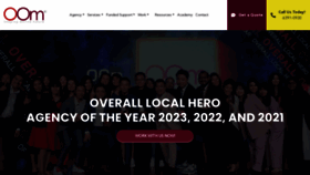 What Oom.com.sg website looked like in 2024 (1 year ago)