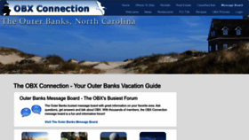 What Obxconnection.com website looks like in 2024 