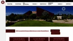 What Occc.edu website looks like in 2024 