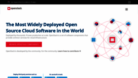 What Openstack.org website looked like in 2024 (1 year ago)