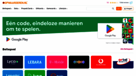 What Opwaarderen.nl website looks like in 2024 