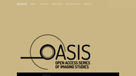 What Oasis-brains.org website looks like in 2024 