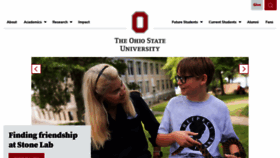 What Osu.edu website looks like in 2024 