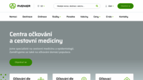 What Ockovacicentrum.cz website looks like in 2024 