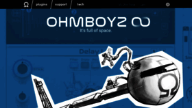 What Ohmforce.com website looks like in 2024 
