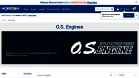 What Osengines.com website looks like in 2024 