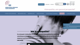 What Osteopathie.nl website looks like in 2024 