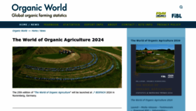 What Organic-world.net website looked like in 2024 (2 years ago)