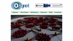 What Orgnet.com website looks like in 2024 