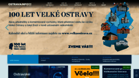 What Ostravainfo.cz website looks like in 2024 