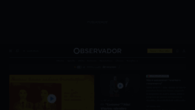 What Observador.pt website looks like in 2024 