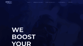 What Onetec.eu website looked like in 2024 (2 years ago)