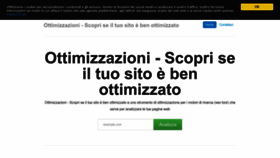 What Ottimizzazioni.com website looks like in 2024 