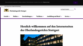 What Olg-stuttgart.de website looked like in 2024 (1 year ago)