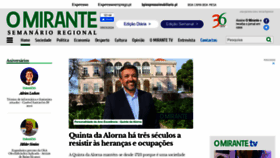 What Omirante.pt website looked like in 2024 (2 years ago)