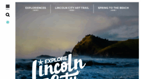 What Oregoncoast.org website looked like in 2024 (1 year ago)
