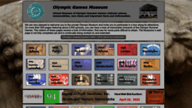 What Olympic-museum.de website looked like in 2024 (1 year ago)
