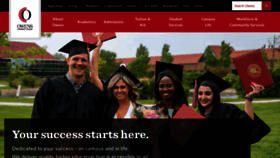 What Owens.edu website looks like in 2024 