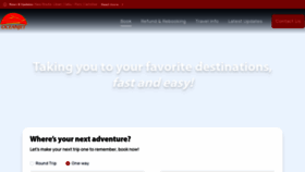 What Oceanjet.net website looks like in 2024 