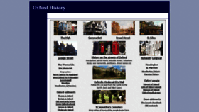 What Oxfordhistory.org.uk website looks like in 2024 