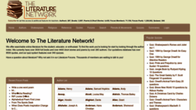 What Online-literature.com website looks like in 2024 