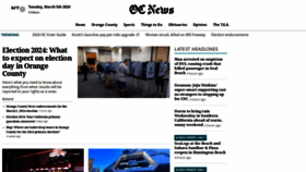 What Ocnews.us website looks like in 2024 