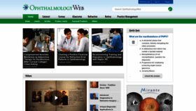 What Ophthalmologyweb.com website looked like in 2024 (1 year ago)