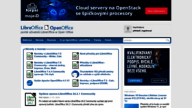 What Openoffice.cz website looks like in 2024 