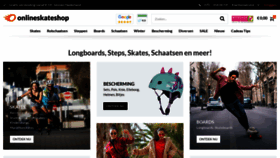What Onlineskateshop.nl website looks like in 2024 