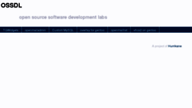 What Ossdl.de website looked like in 2011 (14 years ago)