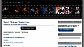What Onlinemovies1.com website looked like in 2011 (13 years ago)