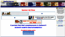 What Payperuse.eu website looked like in 2011 (13 years ago)