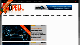 What Peliver.com website looked like in 2011 (13 years ago)