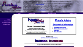 What Philanderers.com website looked like in 2011 (13 years ago)